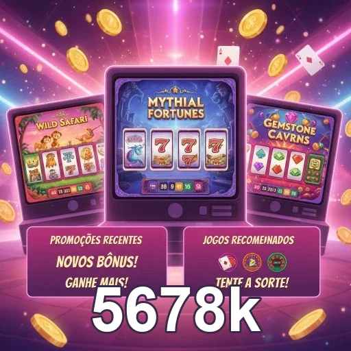 Descubra a Diversão dos Jogos de Slots - 5678k